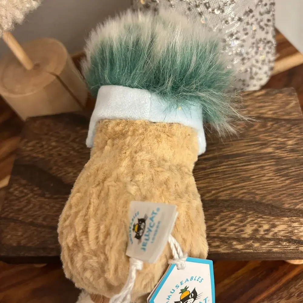 Jellycat Peanut NEW!  FAST SHIP Jellycat Amuseables Peanut Apres Ski Authentic